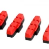 Magura Bremsschuhe Für Felgenbremse HS11, HS33 Rot 2 Paar -Shimano Verkaufsladen 0720423