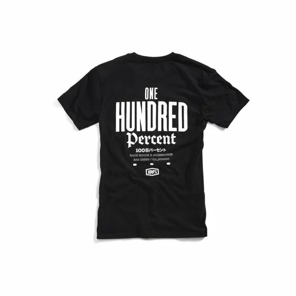 100% Dellinger T-Shirt Black 4 100% Dellinger T-Shirt Black – Bild 2