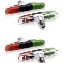 XLC Cartridge V-Brake Bremsschuhe BS-V13 4er Set, 72mm, 3-farbig