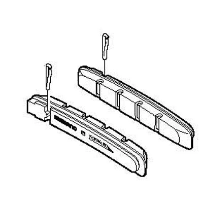 Shimano Bremsbelag M70R2 Für Cartridge Bremsschuh 2 Paar 5 Shimano Bremsbelag M70R2 Für Cartridge Bremsschuh 2 Paar – Bild 3