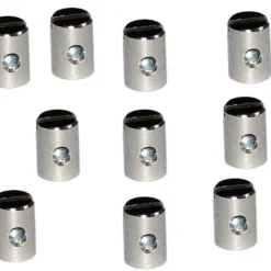 Schwarz Fixnippel Schraubnippel Gas 5*7,5 10Stk