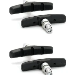 XLC V-Brake Bremsschuhe BS-V01 Schwarz 2 Paar 70 Mm