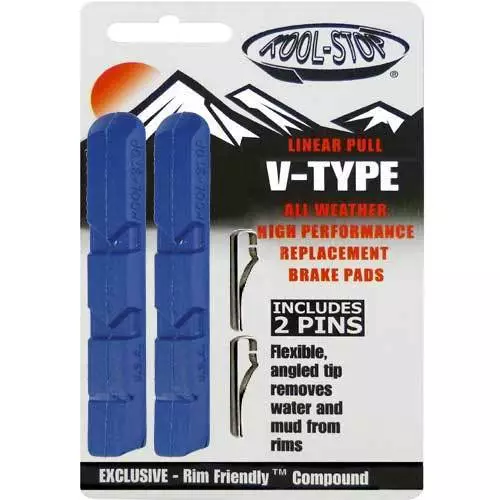 Kool-stop Kool Stop Bremsgummi -V-Brake- R1 Blau Paar 3 Kool-stop Kool Stop Bremsgummi -V-Brake- R1 Blau Paar