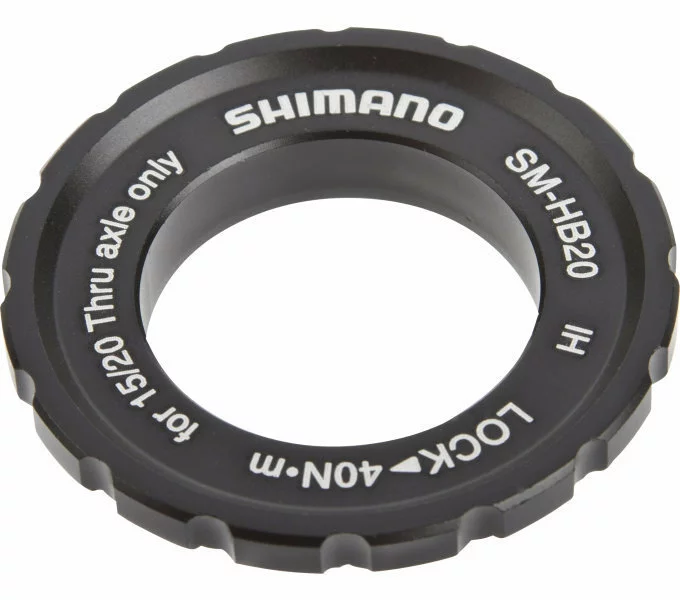 Shimano Center-Lock Ring Für Steckachsennaben SM-HB20 3 Shimano Center-Lock Ring Für Steckachsennaben SM-HB20