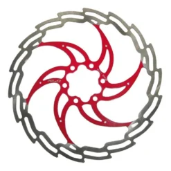 XLC Bremsscheibe BR-X02 Ø 203 Mm Silber/rot