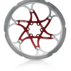 XLC Bremsscheibe BR-X59 Ø 203 Mm Rot/silber Mit CNC Reibring