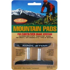 Kool-stop Kool Stop Bremsschuh Canti MTB Contoured C1 Schwarz Paar