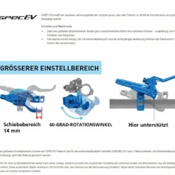 Shimano Scheibenbremse SLX M7100 2 Finger I-Spec EV Hinterrad -Shimano Verkaufsladen I Spec EV