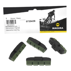 Magura Bremsschuhe Für Felgenbremse HS11, HS33 Grün 2 Paar 5 Magura Bremsschuhe Für Felgenbremse HS11, HS33 Grün 2 Paar -Shimano Verkaufsladen Mag rembl groen THV005461