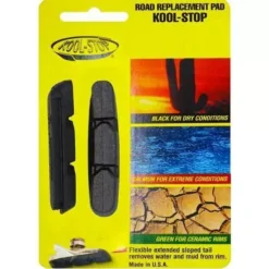 Kool-stop Kool Stop Bremsgummi Road -Campagnolo- R3 Schwarz Paar