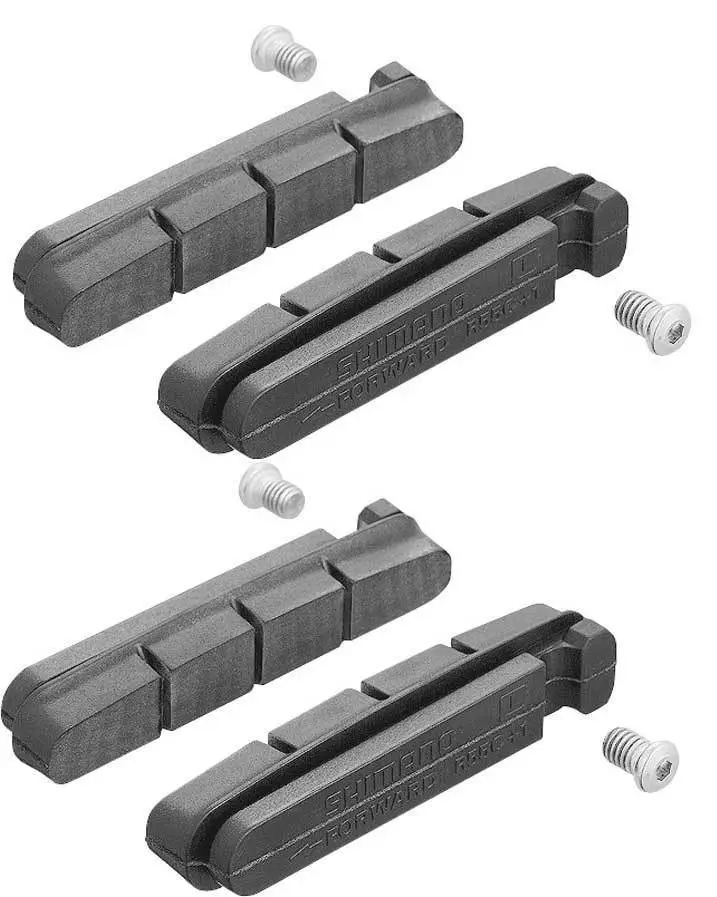 Shimano Bremsbelag R55C3 Cartridge Für Alufelgen 2Paar 3 Shimano Bremsbelag R55C3 Cartridge Für Alufelgen 2Paar