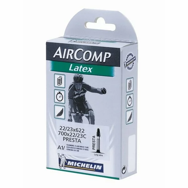 Aircomp Latex Rennradschlauch Michelin | Starcycles.de 3 Aircomp Latex Rennradschlauch Michelin | Starcycles.de