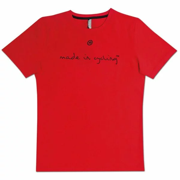 Assos T Shirt "Made In Cycling" SS National Red 3 Assos T Shirt "Made In Cycling" SS National Red