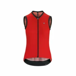 Assos UMA GT NS Lady Radtrikot ärmellos National Red