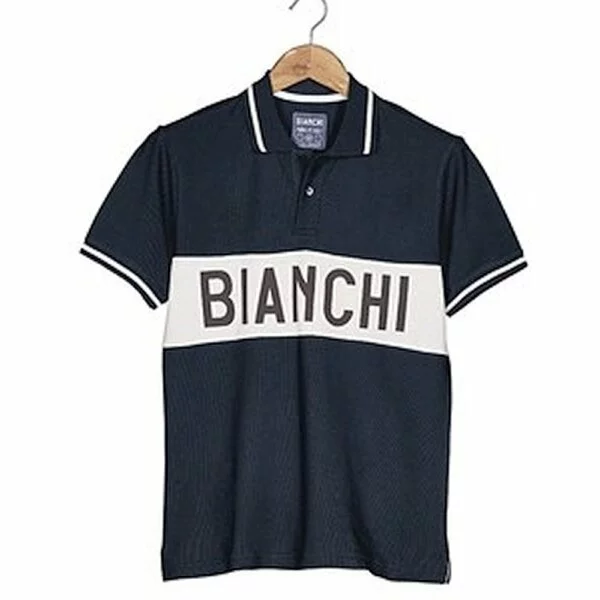 Bianchi Polo Eroica Navy 3 Bianchi Polo Eroica Navy
