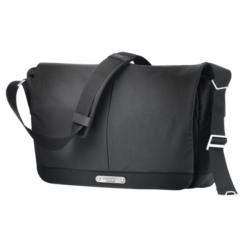 TRELOCK Brooks Strand Messenger Bag Black Umhängetasche