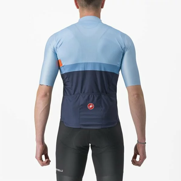 Castelli A BLOCCO Jersey Kurzarmtrikot BABY BLUE/SCARLET LAVA-NIAGARA 4 Castelli A BLOCCO Jersey Kurzarmtrikot BABY BLUE/SCARLET LAVA-NIAGARA – Bild 2
