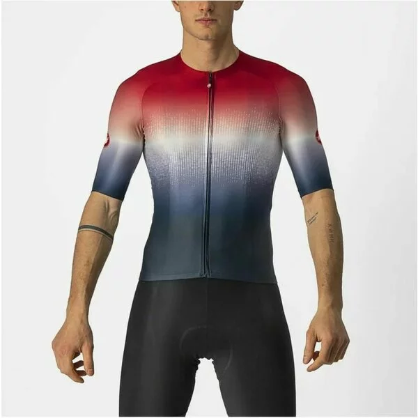 Castelli Aero Race 6.0 Jersey - Savile Blue/pro Red 3 Castelli Aero Race 6.0 Jersey - Savile Blue/pro Red