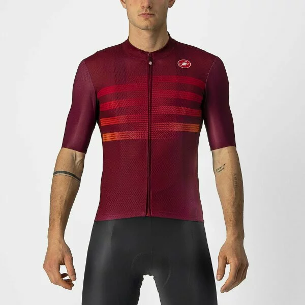 Castelli Endurance Pro Jersey Bordeaux / Red-orange 3 Castelli Endurance Pro Jersey Bordeaux / Red-orange