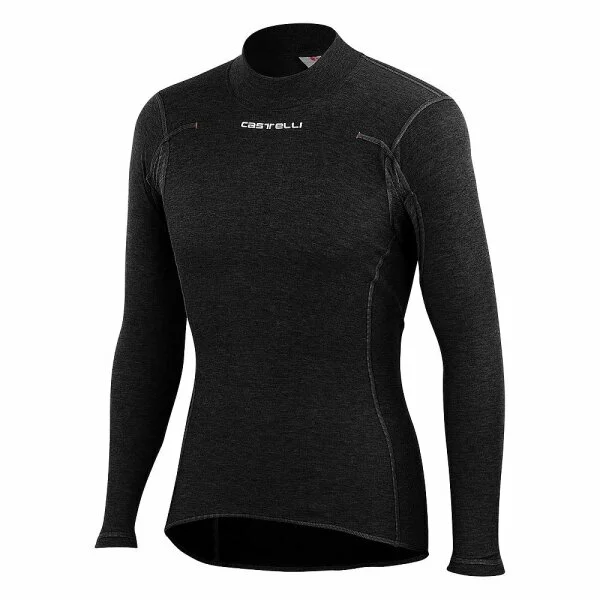 Castelli Flanders Warm LS Radunterhemd Langarm Schwarz 3 Castelli Flanders Warm LS Radunterhemd Langarm Schwarz