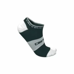 Castelli Lowboy Sock Black/white