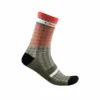 Castelli Maison 18 Sock 2 Castelli Maison 18 Sock -Shimano Verkaufsladen castelli maison 18 sock bark green fiery red