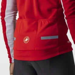 Castelli Mortirolo 6S Jacket RED/SILVER GRAY-SILVER REFLEX 10 Castelli Mortirolo 6S Jacket RED/SILVER GRAY-SILVER REFLEX -Shimano Verkaufsladen castelli mortirolo 6s jacket red silver gray silver reflex 33