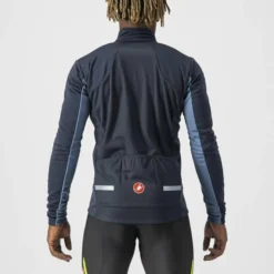 Castelli Mortirolo 6S Jacket SAVILE BLUE/STEEL BLUE-SILVER 9 Castelli Mortirolo 6S Jacket SAVILE BLUE/STEEL BLUE-SILVER -Shimano Verkaufsladen castelli mortirolo 6s jacket savile blue steel blue silver 52