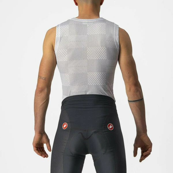 Castelli PRO MESH Baselayer SLEEVELESS Silver/grey 4 Castelli PRO MESH Baselayer SLEEVELESS Silver/grey – Bild 2
