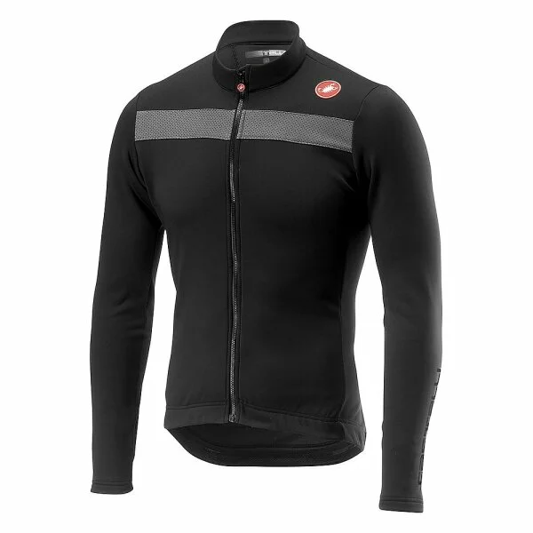 Castelli Puro3 Jersey FZ Langarmtrikot Light Black 3 Castelli Puro3 Jersey FZ Langarmtrikot Light Black
