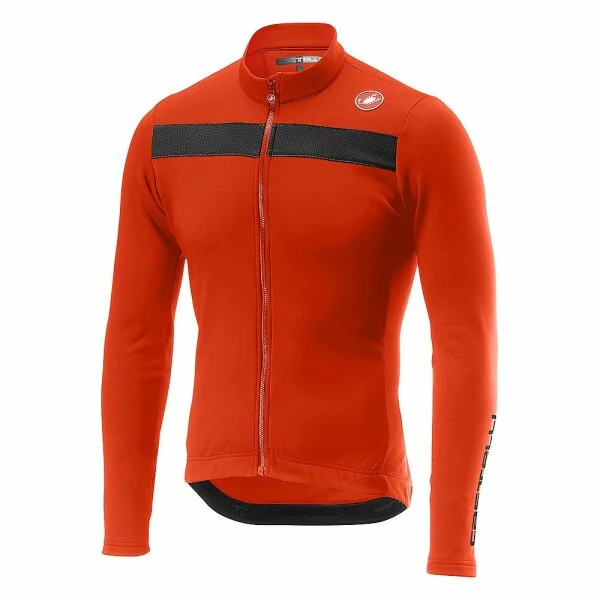 Castelli Puro3 Jersey FZ Langarmtrikot Orange 3 Castelli Puro3 Jersey FZ Langarmtrikot Orange