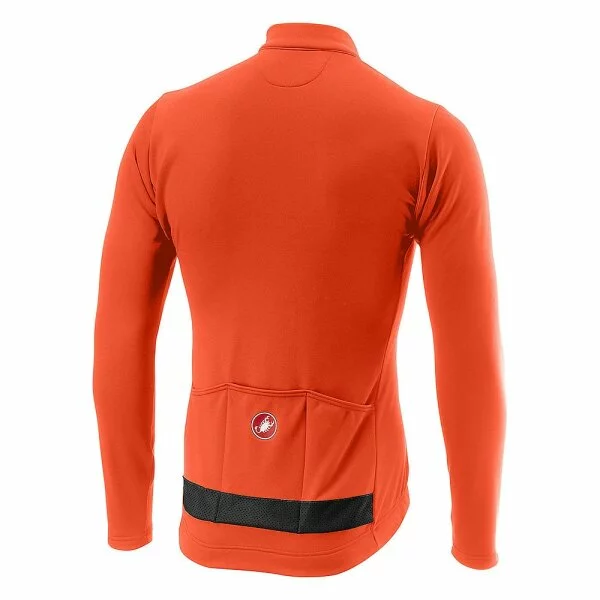 Castelli Puro3 Jersey FZ Langarmtrikot Orange 4 Castelli Puro3 Jersey FZ Langarmtrikot Orange – Bild 2