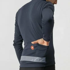 Castelli Puro3 Jersey FZ Langarmtrikot -Shimano Verkaufsladen castelli puro3 jersey fz langarmtrikot savile blue silver reflex3
