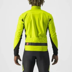 Castelli Raddoppia 3 Jacke Electric Lime / Black Reflex 11 Castelli Raddoppia 3 Jacke Electric Lime / Black Reflex -Shimano Verkaufsladen castelli raddoppia 3 jacke electric lime black reflex 34