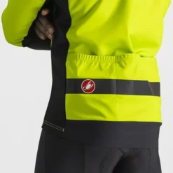 Castelli Raddoppia 3 Jacke Electric Lime / Black Reflex 12 Castelli Raddoppia 3 Jacke Electric Lime / Black Reflex -Shimano Verkaufsladen castelli raddoppia 3 jacke electric lime black reflex 35