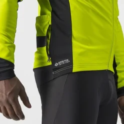 Castelli Raddoppia 3 Jacke Electric Lime / Black Reflex 13 Castelli Raddoppia 3 Jacke Electric Lime / Black Reflex -Shimano Verkaufsladen castelli raddoppia 3 jacke electric lime black reflex 36