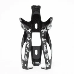Cinelli Harrys Flaschenhalter Mike Giant Carbon Black - White