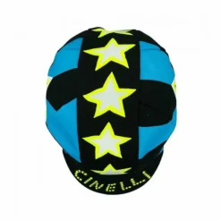 Cinelli STARS Mütze Black/blue One Size Design By Ana Benaroya -Shimano Verkaufsladen cinelli stars muetze black blue one size design by ana benaroya4