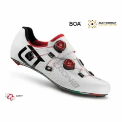 Crono CR-1 Road Rennradschuh - Weiss/rot-