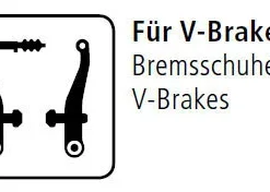 Shimano Bremsschuhe S70C Für BR-M770 Cartridge -Shimano Verkaufsladen fuer V Brake 3