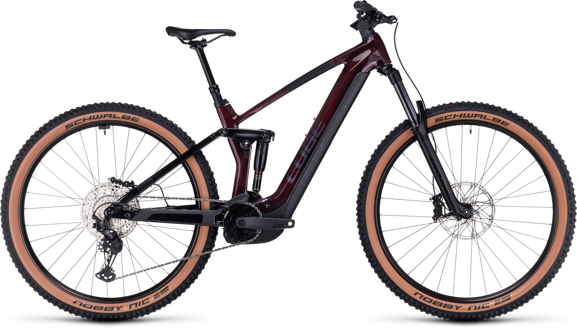 E-Bike MTB Full Suspension Cube Stereo Hybrid 140 HPC Race 750 3 E-Bike MTB Full Suspension Cube Stereo Hybrid 140 HPC Race 750