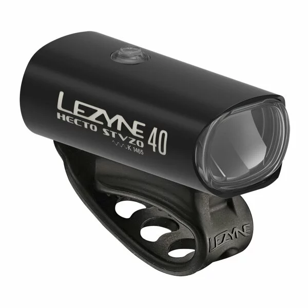 Lezyne Hecto Drive 40 STVZO Fahrradlicht Schwarz 3 Lezyne Hecto Drive 40 STVZO Fahrradlicht Schwarz