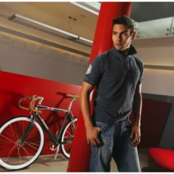 Pinarello Vintage Polo Grau