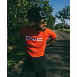 POC Essential Road Logo Kurzarmtrikot Prismane Red -Shimano Verkaufsladen poc essential road logo kurzarmtrikot prismane red3